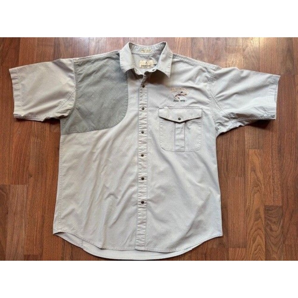 Browning‎ Super Naturals Men's Hunting Shooting Snaps Shirt XL Short Sleeve